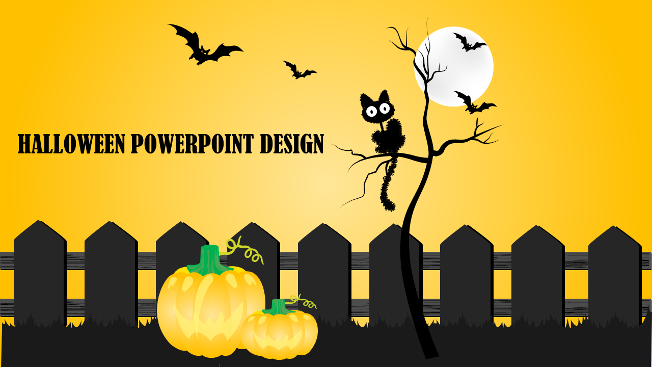 Creative Halloween PowerPoint Design Presentation